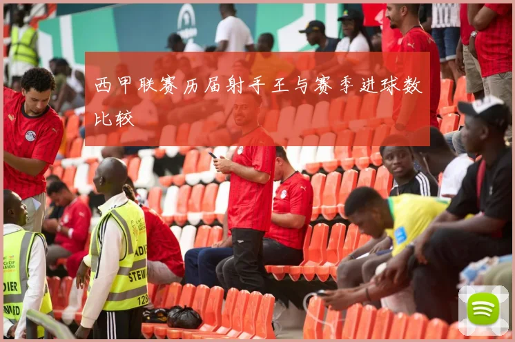 西甲联赛历届射手王与赛季进球数比较